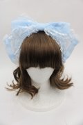 Angelic Pretty / フリルシースルーカチューシャ  サックス I-25-08-25-102-AP-AC-HD-ZI
