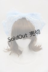 Angelic Pretty / フリルシースルーカチューシャ  サックス I-25-08-25-102-AP-AC-HD-ZI