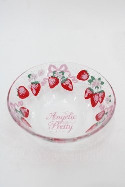 画像1: Angelic Pretty / Berry Gardenグラスボウル  クリア I-25-08-25-106-AP-ZA-HD-ZI