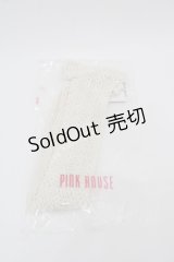 PINK HOUSE / レース使い透かしソックス  アイボリー I-25-08-25-118-LO-ZA-HD-ZI
