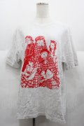 HEIHEI / 刺繍Tシャツ ガールB XXXL ブラック I-25-08-25-021-PU-TS-HD-ZI