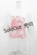 HEIHEI / 刺繍Tシャツ ガールB XXXL ブラック I-25-08-25-021-PU-TS-HD-ZI
