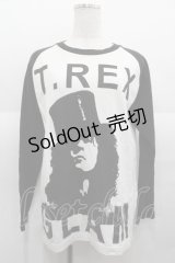 SEXY DYNAMITE LONDON / ラグランカットソー  黒Ｘ白 I-25-08-25-027-PU-TO-HD-ZI