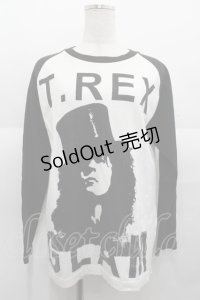 SEXY DYNAMITE LONDON / ラグランカットソー  黒Ｘ白 I-25-08-25-027-PU-TO-HD-ZI