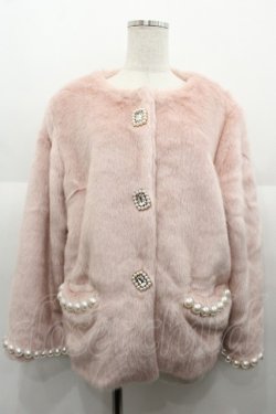 画像1: Swankiss / TS bijou furfur C/T  ピンク I-25-08-25-031-CA-CO-HD-ZI