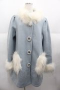 Swankiss / Kirara wool C/T  サックス I-25-08-25-033-CA-CO-HD-ZI