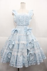 Angelic Pretty / Romantic Symphonyスカート  サックス I-25-08-25-034-AP-SK-HD-ZI