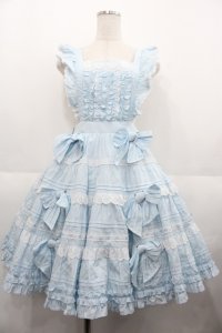 Angelic Pretty / Romantic Symphonyスカート  サックス I-25-08-25-034-AP-SK-HD-ZI