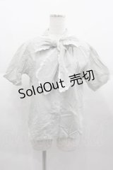 merry jenny / フリルリボンボウタイブラウス  ミント I-25-09-02-001-LO-BL-HD-ZI