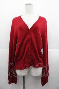 PINK HOUSE / ダブルボタンカーディガン  赤 I-25-09-02-044-LO-TO-HD-ZI