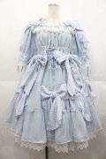 BABY,THE STARS SHINE BRIGHT / Le sucre petillantワンピース  サックス I-25-09-02-054-BA-OP-HD-ZI