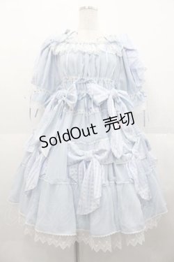 画像1: BABY,THE STARS SHINE BRIGHT / Le sucre petillantワンピース  サックス I-25-09-02-054-BA-OP-HD-ZI