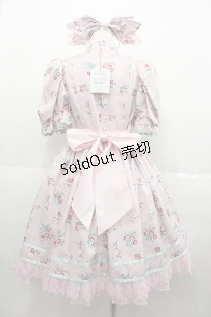 画像2: Angelic Pretty / China Doll Dress Set  ピンク I-25-09-02-060-AP-BG-HD-ZI (2)