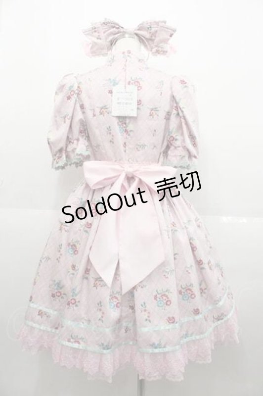 画像2: Angelic Pretty / China Doll Dress Set  ピンク I-25-09-02-060-AP-BG-HD-ZI (2)