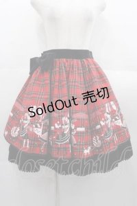 Angelic Pretty / おさんぽキャンディちゃんスカート  赤 I-25-09-02-088-AP-SK-HD-ZI