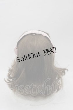 画像2: m petit by misako / リボンパールレースカチューシャ  ピンクＸ白 I-25-09-02-107-LO-AC-HD-ZI