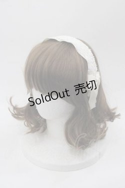 画像1: m petit by misako / TT*AMレースカチューシャ  アイボリー I-25-09-02-108-LO-AC-HD-ZI