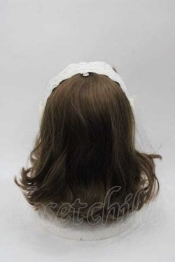 画像2: m petit by misako / TT*AMレースカチューシャ  アイボリー I-25-09-02-108-LO-AC-HD-ZI