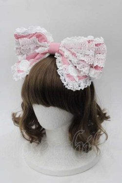 画像1: BABY,THE STARS SHINE BRIGHT / Romantic Dream Roseカチューシャ  ピンク I-25-09-02-113-BA-AC-HD-ZI