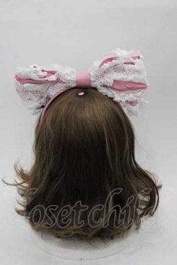 画像2: BABY,THE STARS SHINE BRIGHT / Romantic Dream Roseカチューシャ  ピンク I-25-09-02-113-BA-AC-HD-ZI