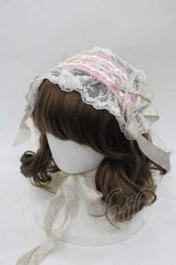 画像1: BABY,THE STARS SHINE BRIGHT / 月夜の森の AURORA Soireeヘッドドレス  ピンク I-25-09-02-116-BA-AC-HD-ZI