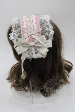 画像2: BABY,THE STARS SHINE BRIGHT / 月夜の森の AURORA Soireeヘッドドレス  ピンク I-25-09-02-116-BA-AC-HD-ZI
