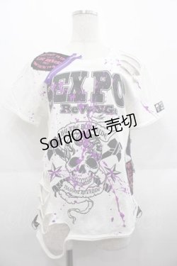 画像1: SEX POT ReVeNGe / カスタムTシャツ M アイボリー I-25-09-02-037-SP-TS-HD-ZI