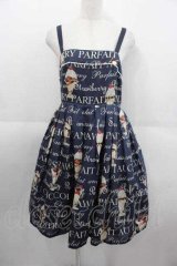 Leur Getter / パフェキャミワンピース  ネイビー I-25-09-11-050-LU-OP-HD-ZI