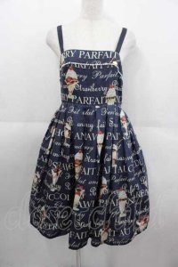 Leur Getter / パフェキャミワンピース  ネイビー I-25-09-11-050-LU-OP-HD-ZI