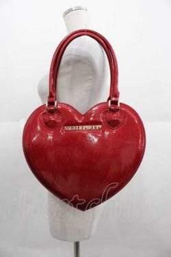 画像1: Angelic Pretty / グリッターLove Heartトートバッグ  赤 I-25-09-11-063-AP-BG-HD-ZI