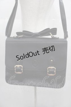 画像1: Amavel / Monogram Antique Ribbonバッグ  黒 I-25-09-11-069-CA-BG-HD-ZI