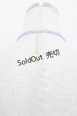 画像3: Angelic Pretty / Milkyベアーネックレス  ラベンダー I-25-09-11-078-AP-AC-HD-ZI