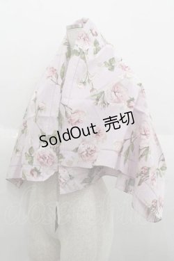 画像1: INGEBORG / フレンチピオニーpt.ストール  ピンク I-25-09-11-082-LO-SK-HD-ZI