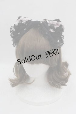 画像1: BABY,THE STARS SHINE BRIGHT / Cinderella Jewelryカチューシャ  黒Xピンク I-25-09-11-086-BA-AC-HD-ZI