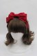 画像1: LOLITAその他(お買取対象外) / 鳥かごチャーム付きリボンカチューシャ  赤 I-25-09-11-088-LO-AC-HD-ZI (1)