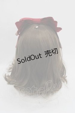 画像2: LOLITAその他(お買取対象外) / 鳥かごチャーム付きリボンカチューシャ  赤 I-25-09-11-088-LO-AC-HD-ZI