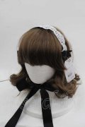 Chalmiere / シュエットヘッドドレス  黒Ｘ白 I-25-09-11-090-LO-ZA-HD-ZI
