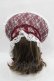 画像3: BABY,THE STARS SHINE BRIGHT / Ribbon Couture Paletteボンネット  ワイン I-25-09-11-093-BA-ZA-HD-ZI (3)