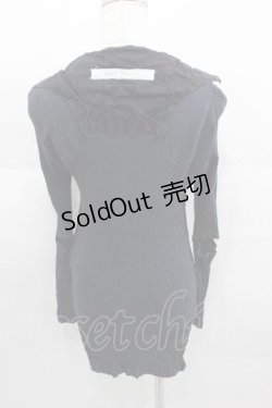 画像2: alice auaa / キャンバス&楊柳C/S 2 黒 I-25-09-11-011-AA-TO-HD-ZI