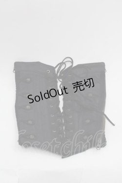 画像2: Ozz oneste / ナポレオンアームカバー  黒 I-25-09-11-100-OO-ZA-HD-ZI