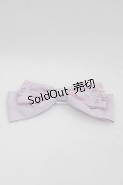 画像1: m petit by misako / サンリオキャラクターズコラボ キキララ リボンバレッタ  ピンク I-25-09-11-109-LO-AC-HD-ZI