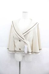 Kurumi Collaboration / マリンアカデミアケープ 4L アイボリー I-25-09-11-013-LO-JA-HD-ZI