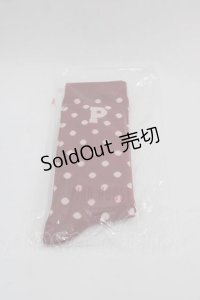 PINK HOUSE / Ｐロゴ水玉ソックス  赤 I-25-09-11-118-LO-ZA-HD-ZI