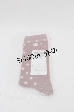 画像2: PINK HOUSE / Ｐロゴ水玉ソックス  赤 I-25-09-11-118-LO-ZA-HD-ZI