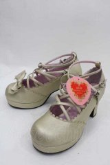 BABY,THE STARS SHINE BRIGHT / ハニークロスシューズ Ｍ ゴールド I-25-09-11-123-BA-SH-HD-ZS