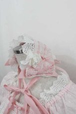 画像2: BABY,THE STARS SHINE BRIGHT / はわせドールワンピース&ヘッドドレス  ピンク I-25-09-11-018-BA-OP-HD-ZI (2)