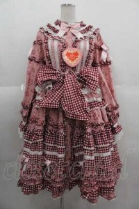 BABY,THE STARS SHINE BRIGHT / Berry Sweet Bouquetロングワンピース  ピンク I-25-09-11-020-BA-OP-HD-ZI