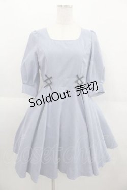 画像1: Ank Rouge / ミニリボン4つワンピース M ブルー I-25-09-11-030-CA-OP-HD-ZI