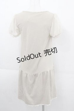 画像2: axes femme / V字ブレード&シフォン袖チュニック M ベージュ I-25-09-11-038-AX-TO-HD-ZI