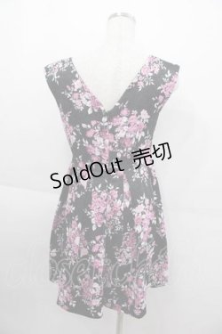 画像2: EATME / オリジナルブーケローズ柄ジャカードワンピース M ブラック I-25-09-11-043-LO-OP-HD-ZI